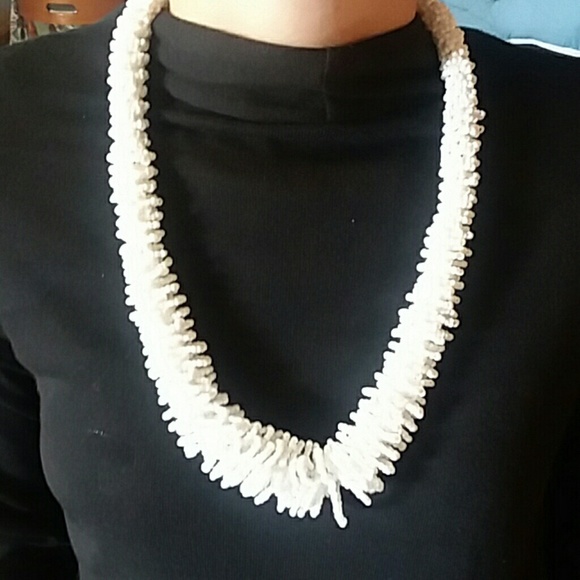 Genuine Indian glass headed necklace - Picture 2 of 2